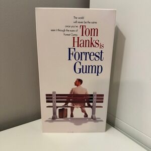 Forrest Gump VHS Tape Movie Paramount Pictures 1994 Tom Hanks Classic Film